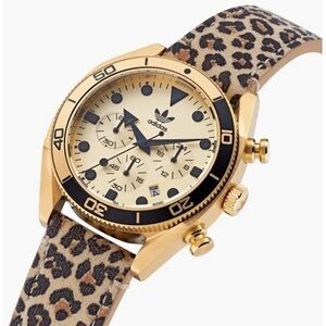 Edition Two Chronograph Leather Strap Watch, 42mm